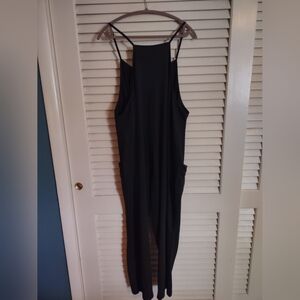 Black Sleeveless Jumpsuit